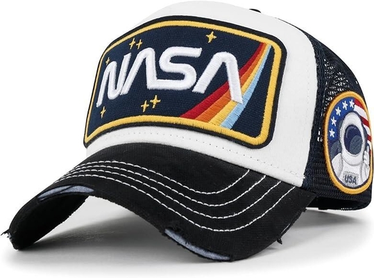 Perhiasan katun dengan topi logo yang diukir sempurna untuk penggemar bisbol