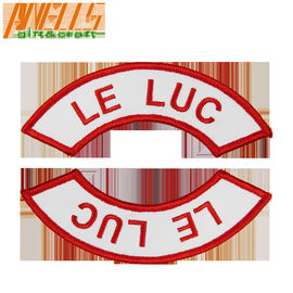 Moral Hook Loop LE LUC Kustom Bordir Patch Logo Disesuaikan Untuk Seragam