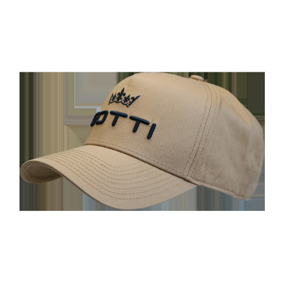 Custom 6 Panel bordir Logo Flat Edge Fitted Nyaman Hard Trucker Cap Hat