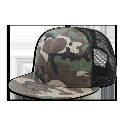 Topi Snapback Pria Katun Dicuci 56-58cm Topi Camo Bordir Kustom