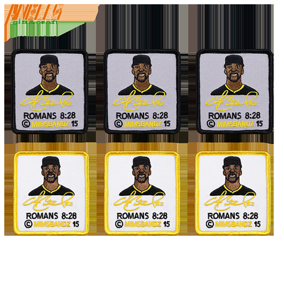 Custom bordir patch besi On dan disesuaikan untuk kebutuhan pelanggan Anda