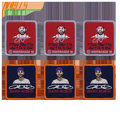 Custom bordir patch besi On dan disesuaikan untuk kebutuhan pelanggan Anda