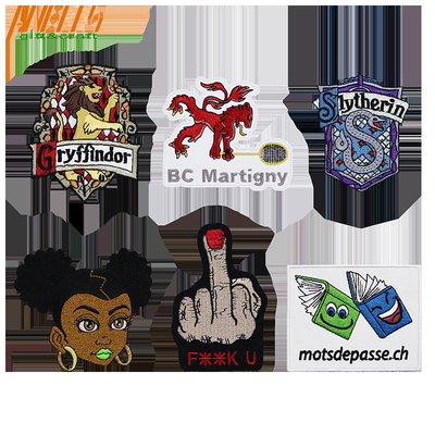 Patch Iron On Brodery yang Disesuaikan untuk Dekorasi dan Merek Pakaian