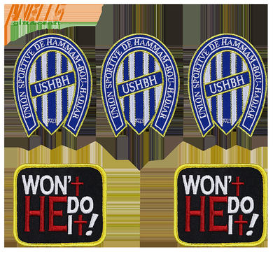 Patch Iron On Brodery yang Disesuaikan untuk Dekorasi dan Merek Pakaian