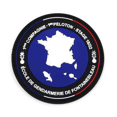 Patch Fire Department Custom / Patch Hat dengan Adhesive Backing Vibrant Colors 4mm