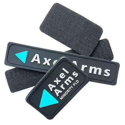 Eco Friendly Waterproof PVC Patch Custom Clothing Logo Moral Patch 4mm