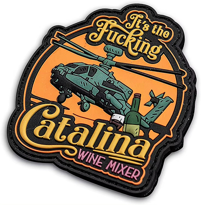 Patch Morale PVC tahan air dengan desain ramah lingkungan