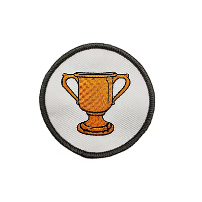 Custom Personalised Embroidery Patches Heat Press Sew On Iron On Embroidered Patch Produsen