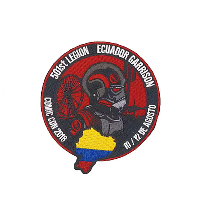 Custom bordir bordir patch besi pada pakaian desainer patch