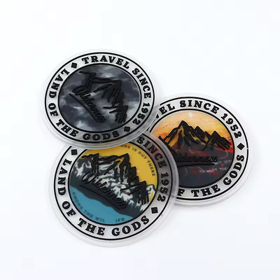 Custom Logo 3D PVC Patches Pakaian Garment Embossed membuat desain Patch Silikon topi militer