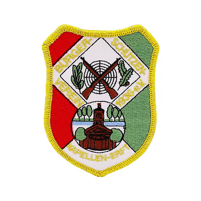 Patch Custom bordir Pengiriman Internasional Cepat untuk Pakaian Pribadi