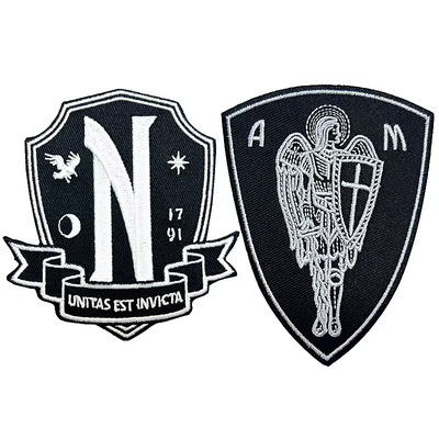Logo bordir/cetak Custom bordir Patches Iron On Personalize Aksesoris