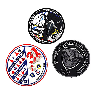 Patch Pakaian Custom Patch PVC Desain yang disesuaikan untuk topi