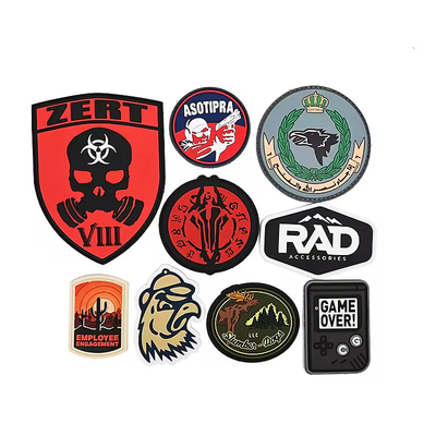 Patch PVC yang disesuaikan untuk pakaian yang tahan lama dan desain yang unik