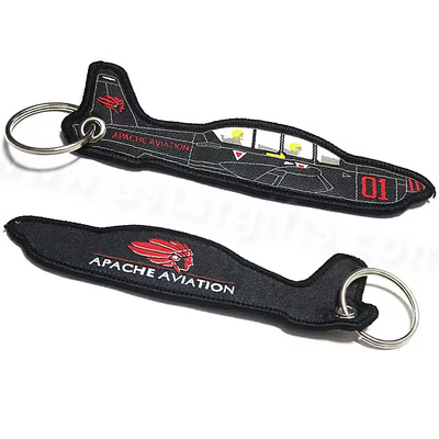 Hadiah Polyester Handmade Weavable Keyring dengan ketersediaan kustomisasi