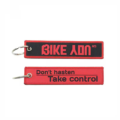 Keychain Woven Personalized Hadiah Jet Tag Aksesoris Key Ring Keychain Untuk Tas Bagasi