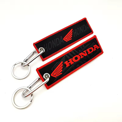 Keychain Woven Personalized Hadiah Jet Tag Aksesoris Key Ring Keychain Untuk Tas Bagasi