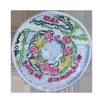 Custom Garment Embroidery Patch Pengiriman Internasional Jumlah pesanan minimum
