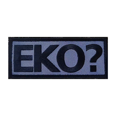 Desain yang disesuaikan Patch bordir bordir lencana besi pada Patch bordir kustom