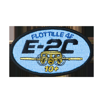 Desain Fashion Custom Brand Logo bordir Patch dengan Hook dan Loop