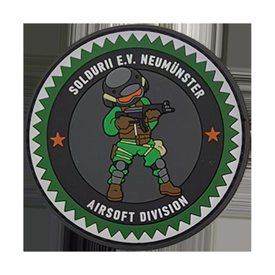 Custom Logo Besi pada Pakaian Patch PVC awet dan sempurna untuk pakaian profesional