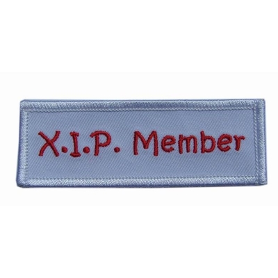 Besi Pada Patch Logo Bordir Twill Felt X VIDEO XVIDEOS Olahraga Lucu