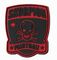 Rubber 2D Logo 3 '' Skull 2C Color PVC Silicone Patches
