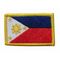 Bendera Filipina Merrow Border Embroidery Patch 9 Warna