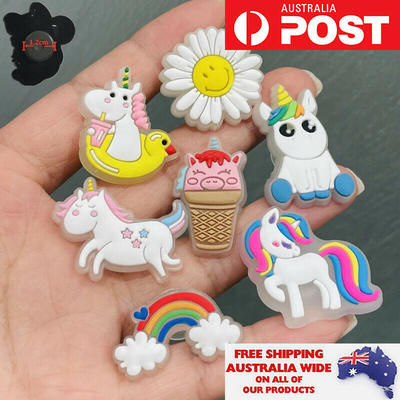 Set Magnet Kulkas Fadeless Warna PMS 7 PVC Luminous Cute Unicorn