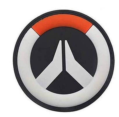 Taktik Hook Loop Militer Moral PVC Patch Overwatch Logo Heat Press