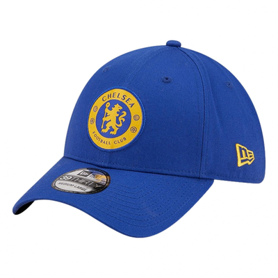 Cap Logo Bersulam Berwarna Biru Dengan Pandang Prakarsa Chelsea Football Club 9FORTY Marbled Baseball Cap