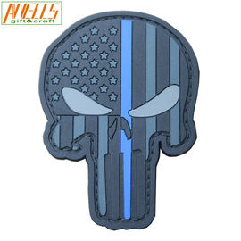 Karet Taktis Moral PVC Patch 3D Logo Pribadi Ramah Lingkungan Untuk Topi