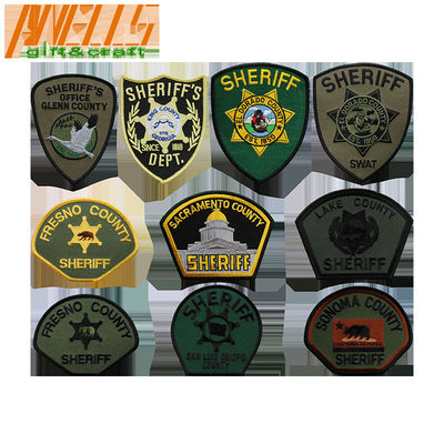 Security Sheriff 8C Twill Bordir Epaulet Badge Patch PMS