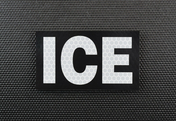 ICE IR Reflektif Patch Merrowed Border Twill Fabric Camo Fabric Background