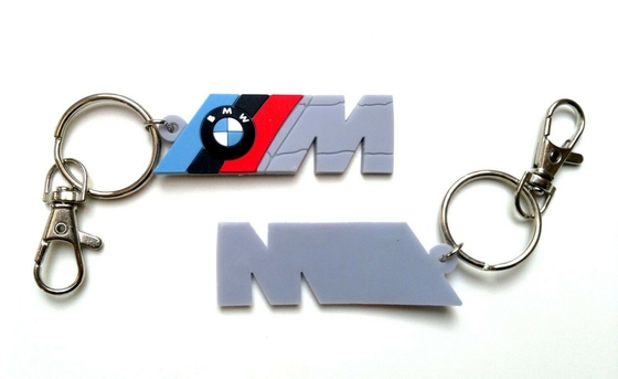 M3 M5 Emblem Light PVC Gantungan Kunci Gantungan Kunci BMW M Power Logo