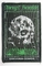 Corrosion Of Conformity Skull Logo Woven Label Patch Pantone / Metllic Color Custom