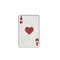 Ace of Hearts Kustom Patch Bordir Vegas Poker Blackjack