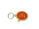 Vintage McDonalds Golden Arches Gantungan Kunci Karet Gantungan Kunci Karet Silikon