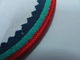 Custom Woven Patch Dengan Bordir Merrow Border Untuk Topi / Garmen
