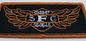 SFG Merrow Border Iron Embroidery Patches Untuk Seragam Pakaian Olahraga