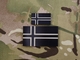 Bendera Norwegia IR Patch Warna Pantone Twill Cordra Fabric 100% Bordir